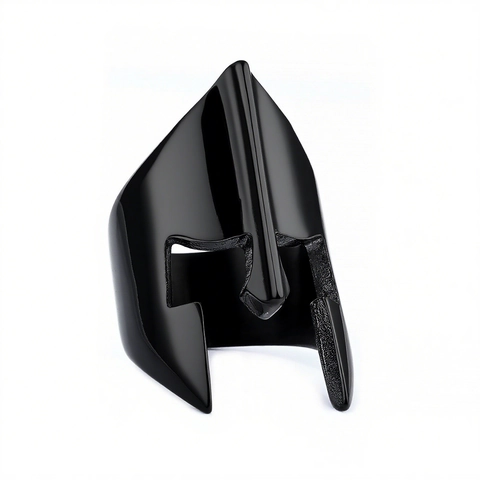 Anello Maschera Cavaliere Elmo Spartano In Acciaio Inossidabile Gioielli Vintage Punk Gothic Hip Hop Per Uomo