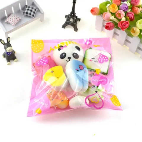 Squishy Toys Slow Rising Scented PU Foam Simulation Bread Cake Food Animals Soft Decompression Stress Relief Sensory Toys