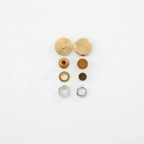 Accesorios Para Agujas De Reloj Latón Casquillo De Cobre Contrapeso Conector Para Reparación De Reloj De Pared De Nogal DIY
