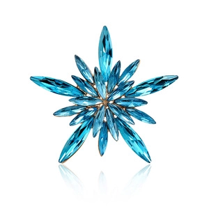 Vintage Sternenstern Brosche Pin Legierung Mit Bunten Marquee Strass Kristall Elegante Schmuck Geschenk Für Damen