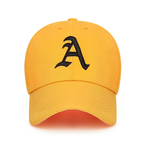 Casquette De Baseball Avec Broderie Lettre A Et Décoration De Ruban Sports Ajustable Respirant Chapeau De Soleil Hommes Femmes