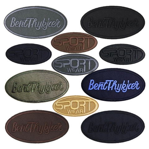 Camouflage Embroidered Patches Polyester Cotton Iron On Sew On Decorative Cloth Stickers For Clothing Bags Hats DIY