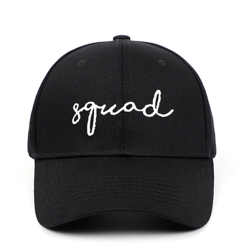 Bestickte Baumwolle Baseballkappe Braut Squad Junggesellenabschied Outdoor Sonnenschutz Verstellbarer Hut