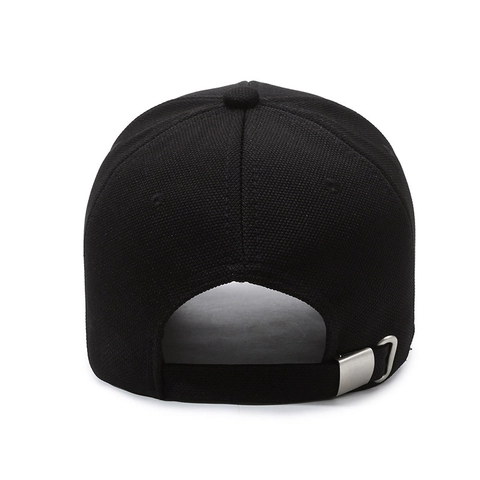 Retro 3D Letter Embroidery Baseball Cap Adjustable Cotton Blend Curved Brim Outdoor Sun Protection Casual Hat Unisex
