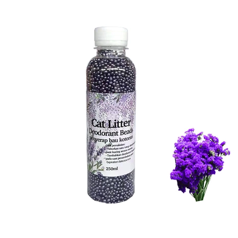 Cat Litter Deodorant Beads Odor Neutralizer Pet Box Air Freshener Scented Fragrance Beads Silica Activated Carbon Cleaning