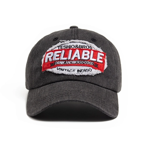 Gorra De Béisbol De Algodón Lavado Vintage Desgastada Con Parche Bordado Protección Solar Ajustable Sombrero Informal Hombre Mujer