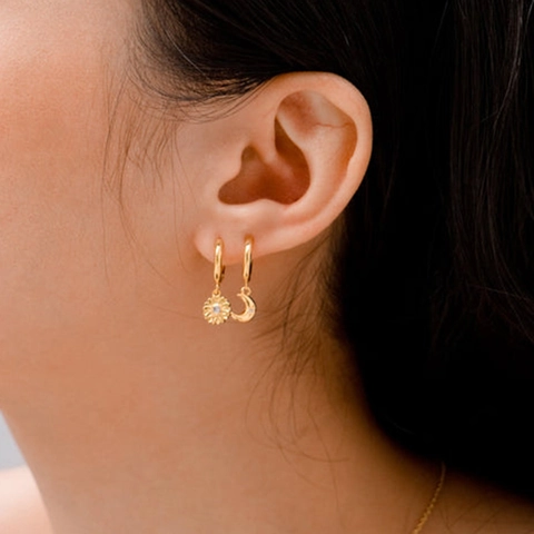 S925 Sterlingsilber Stecker Kupfer Sonnenblume Gänseblümchen Ohrhänger Für Damen Mode Zirkonia Eingelegt Blumen Schmuck