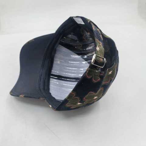 Honkbalpet Bloemenprint Polyester Zonbescherming Outdoor Casual Verstelbaar Ademend Hoed Unisex Streetwear
