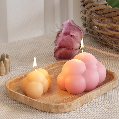 3D Wolke Silikonform Für DIY Duftkerzen Herstellung Harzguss Seife Aromatherapie Blasenstruktur Dekoration Handwerk