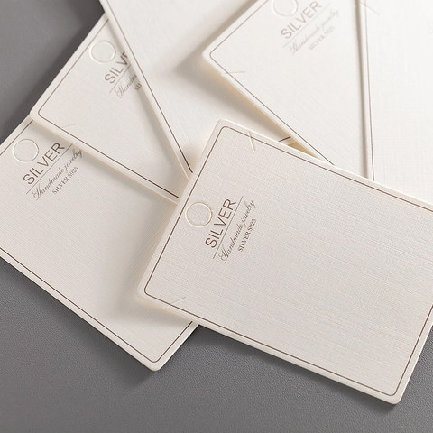 Cartellini Esposizione Gioielli Confezione Orecchini Collana Cartone Carta Texturizzata Per o Design Stile Corea Accessori