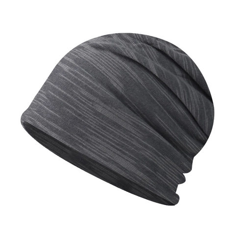 Slouchy Beanie Strickmütze Baumwollmischung Space Dye Leicht Atmungsaktiv Skull Cap Unisex Lässig