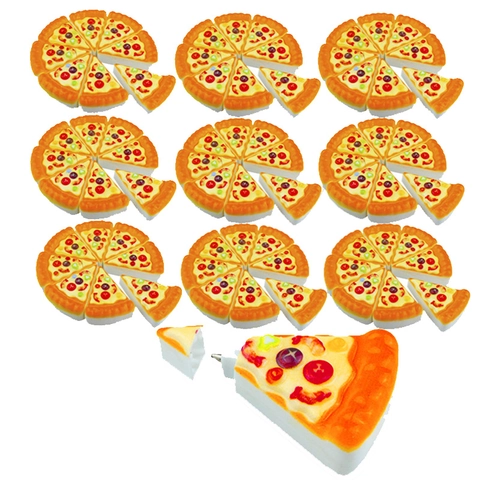 Penna A Sfera Forma Di Pizza Realistica Cancelleria Creativa In Plastica Regalo Divertente Ufficio Studenti Scuola