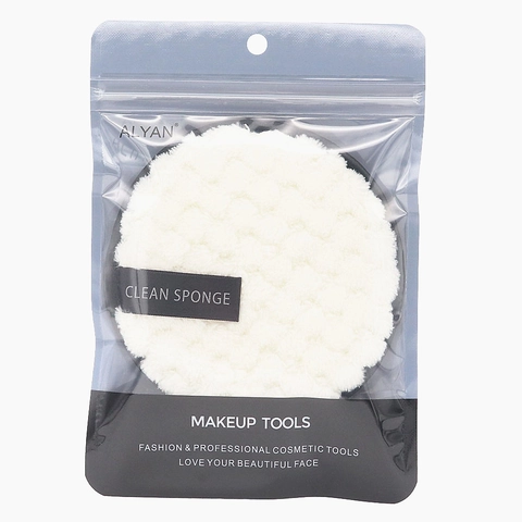 Runde Make-Up Entferner Pad Weiche Reinigungsschwamm Ananas Textur Gesichtswaschpad Professionelles Beauty Tool Tägliche Pflege