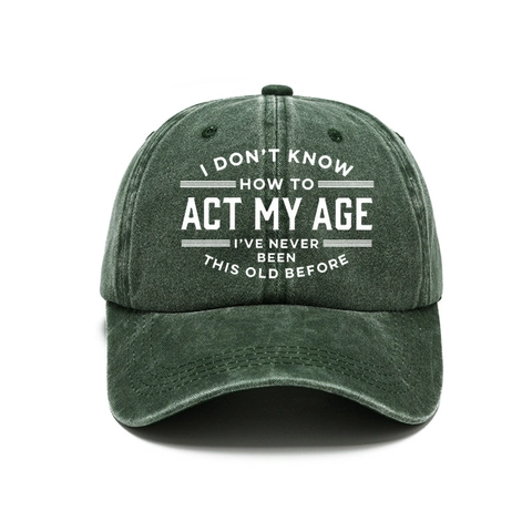 Retro Washed Cotton Baseball Cap Distressed Dad Hat Vintage Verstellbare Soft Top Sonnenhut Outdoor Atmungsaktiv Herren Damen