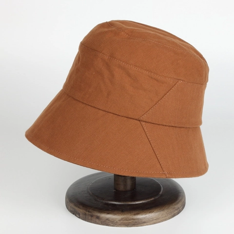 Cappello Da Pescatore In Cotone Da Donna Stile Giapponese Colore Solido Pieghevole Protezione Solare Per Viaggi All'aperto