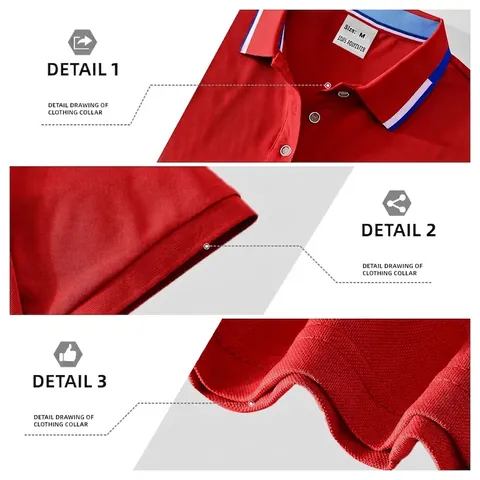Men Polo Shirt Short Sleeve Breathable Polyester Quick Dry Sporty Casual Fashion Solid Color Striped Collar Top