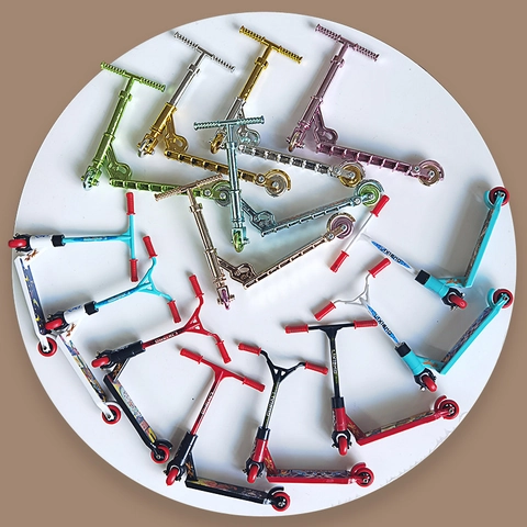 Mini Finger Scooter Spielzeug Legierung Kunststoff Simulation Zweirad Desktop Sport Pädagogische Neuheit Für Kinder