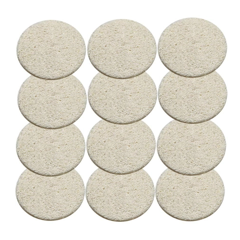 Natürliche Luffa Gesichtspads Rundes Peeling Luffaschwamm Für Make-up Entfernung Und Tiefe Gesichtsreinigung Scrubber