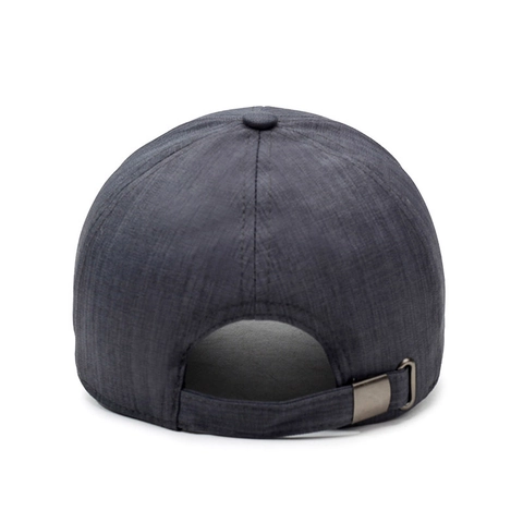 Herren Baseballkappe Polyester Baumwolle Mischung Gebogene Krempe Sonnenschutz Outdoor Freizeit Verstellbare Schnalle Hut