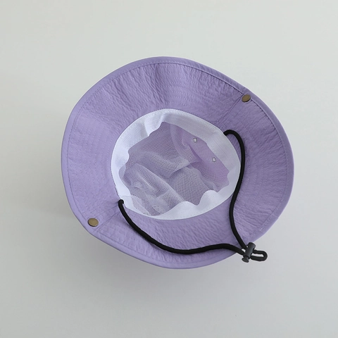Cappello Alla Pescatora Bambini Motivo Cuore Asciugatura Rapida Protezione Solare Cappello Outdoor Con Coulisse Regolabile