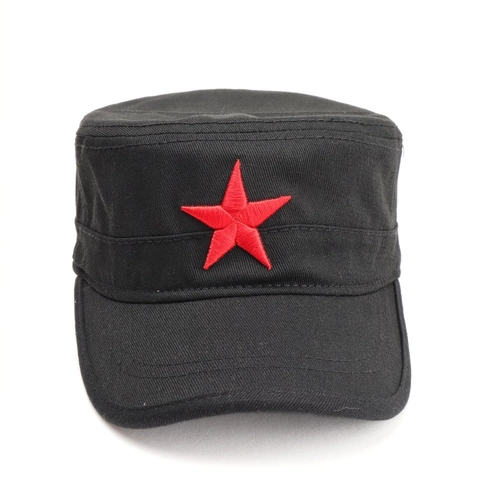 Casquette Militaire Plate Tactique Coton Ajustable Broderie Étoile Rouge Badge U.S. Naval Chapeau De Soleil Extérieur