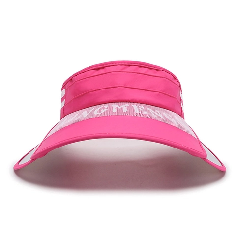 Unisex Sonnenblende Hut Einziehbare Seitenflügel Breite Krempe Atmungsaktives Mesh UV-Schutz Verstellbare Outdoor Sportkappe