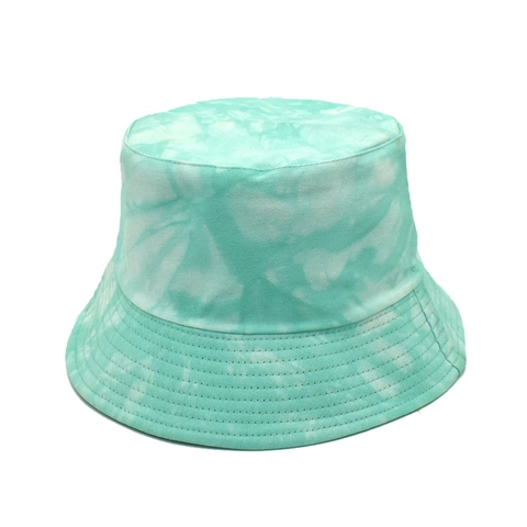 Cappello Alla Pescatora In Cotone Tie Dye Reversibile Protezione Solare Tesa Larga Esterno Viaggio Per Uomo Donna