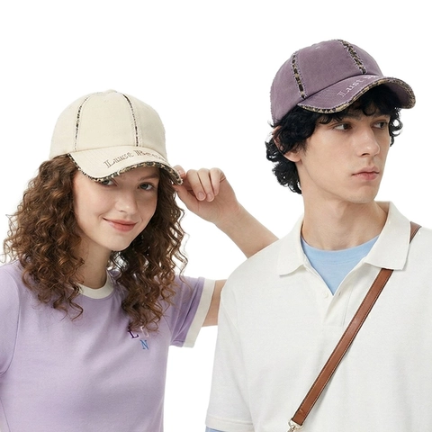 Distressed Washed Cotton Baseball Cap Leopard Patchwork Letter Embroidery Adjustable Vintage Streetwear Hat Men Women