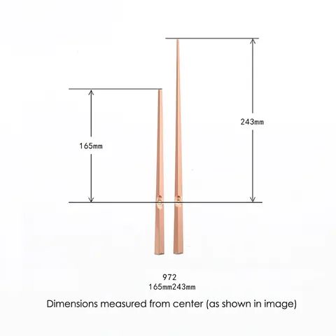 Lancette Di Ricambio Per Orologio In Metallo Alluminio Ore Minuti Quarzo Parete DIY Riparazione Design Minimalista Moderno