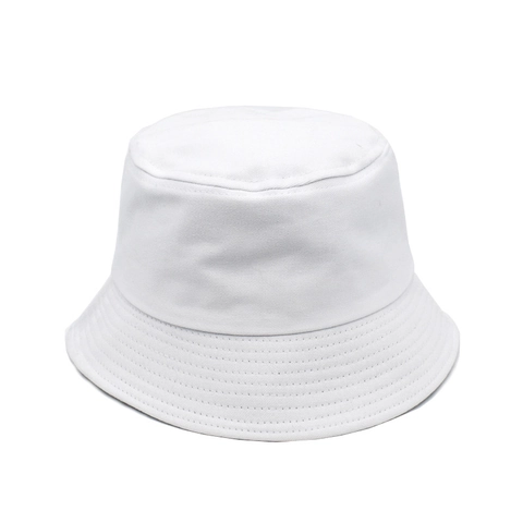Bucket Hat Solid Color Cotton Canvas Sun Protection Outdoor Casual Lightweight Fisherman Cap For Women And Men
