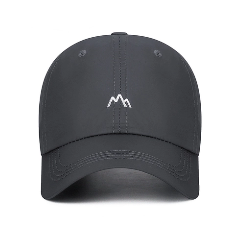 Baseball Cap Pongee Polyester Quick Dry Breathable Sunshade Outdoor Sport Hat Mountain Embroidery For Men Women Adjustable