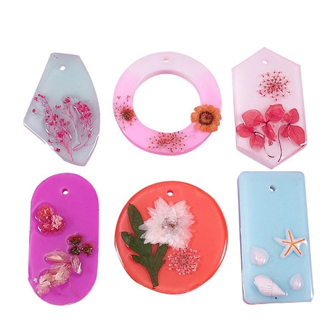 Silicone Mold For Resin Sweater Pendant Necklace DIY Jewelry Making Geometric Irregular Keychain Crafting Tools