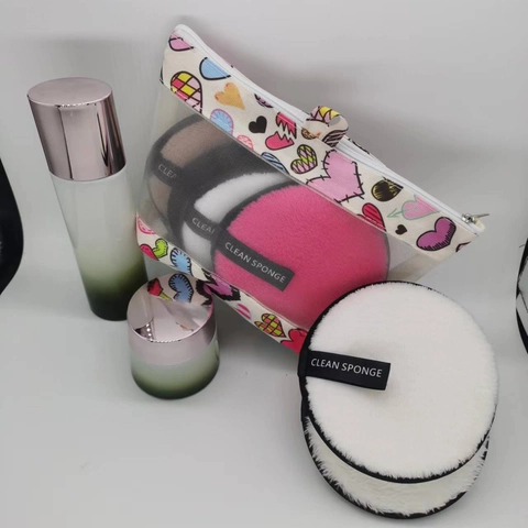 Almohadillas Desmaquillantes De Microfibra Reutilizables Lavables Redondas Esponja Limpiadora Facial Cuidado De La Piel