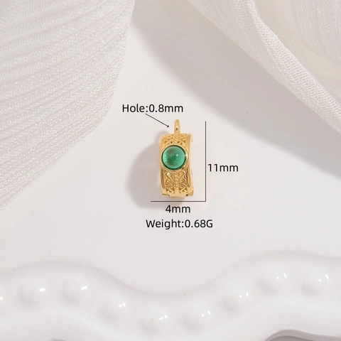 Chiusura per Gioielli Ovale in Argento Sterling 925 Placcato Oro Con Strass Connettore Ciondolo Filigrana per Collana DIY