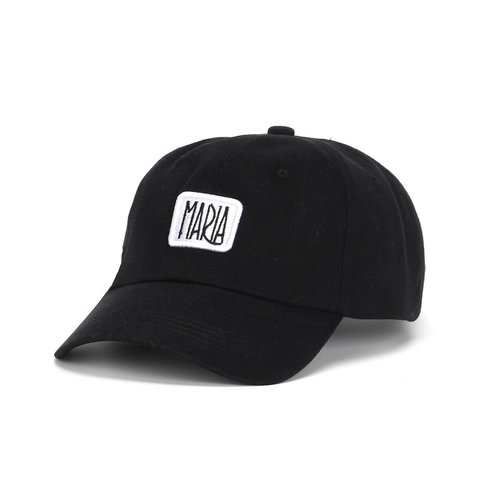 Baumwolle Baseballkappe Verstellbare Metallschnalle Buchstaben Stickerei Patch Atmungsaktiv Outdoor Sonnenschutz Hut Unisex