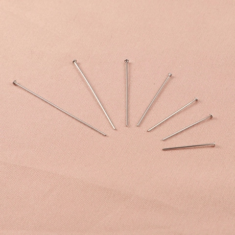 Flat Head Pins 304 Stainless Steel T Pins For DIY Jewelry Making Beading Handmade Crafts Supplies