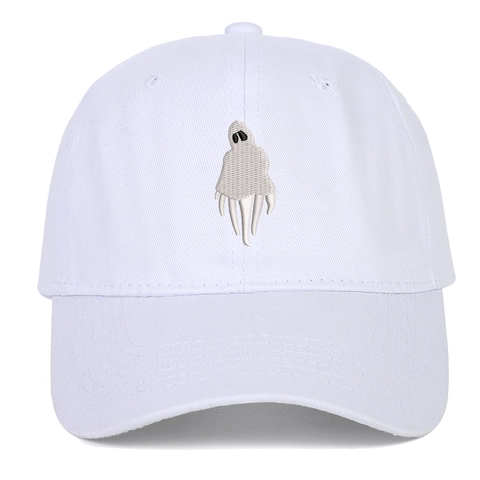 Cappello Da Baseball Con Ricamo Fantasma Cotone Regolabile Halloween Hip Hop Streetwear All Aperto Per Uomo E Donna