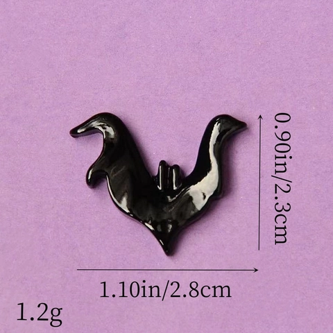Halloween Ghost Pumpkin Bat Resin Flatback Charms For DIY Jewelry Making Headwear Phone Case Decoration Halloween Accessories