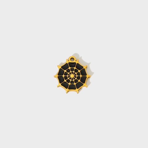 Halloween Charms Stainless Steel Enamel Pumpkin Bat Ghost Spider DIY Jewelry Making Accessories For Necklace Bracelet