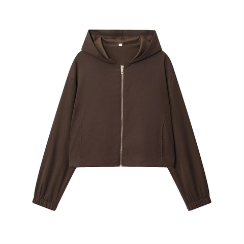 Women Zip Up Hoodie And Wide Leg Pants Polyester Casual Long Sleeve Streetwear Sweatshirt Trousers