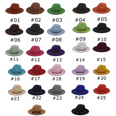 Klassieke Fedora Hoed Met Brede Rand Gordelsluiting Vintage Wollen Vilt Jazz Hoed Voor Heren Vrouwen Vier Seizoenen Outdoor Mode Accessoire