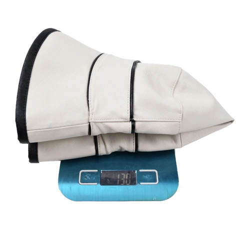 Dames PU Lederen Vissershoed Contrast Bies Brede Rand Zonnescherm Platte Top Buiten Vissershoed Elegant Accessoire