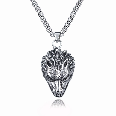 Vintage Gothic Punk Anhänger Halskette Edelstahl Hip Hop Streetwear Schmuck Für Herren Damen Verschiedene Designs