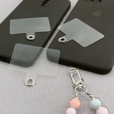 Pestaña De Sujeción Universal Para Cordón De Teléfono Junta De PVC Transparente Con Anillo De Metal Accesorio
