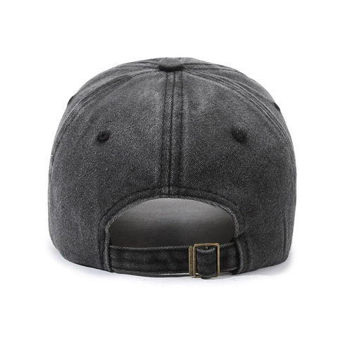 Gorra De Béisbol De Algodón Lavado Vintage Para Mujeres Hombres Diseño De Bloques De Color Desgastado Sombrero Ajustable