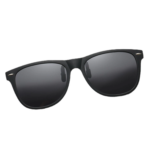 Polarized Clip-on Sunglasses TR90 Frame TAC Lens UV400 Protection For Nearsighted Eyeglasses Flip Up Lightweight Unisex