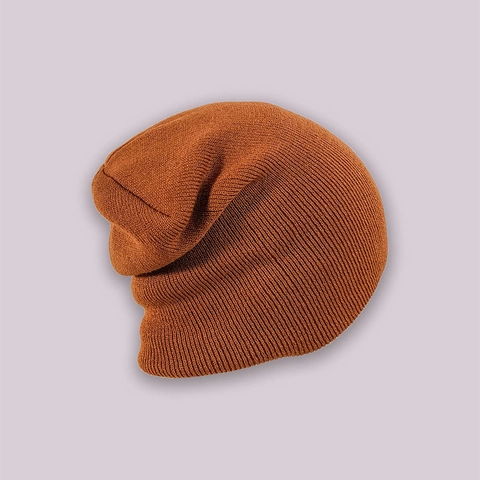 Slouchy Beanie Knitted Hat Warm Winter Solid Color Acrylic Ribbed Soft Skull Cap For Men Women Outdoor Casual Headwear