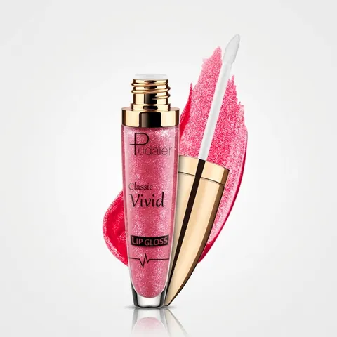 Lip Gloss Με Γκλίτερ Ματ Σε Πέρλα Υγρό Κραγιόν Αδιάβροχο Μεγάλης Διάρκειας Λαμπερό Lip Tint Για Γυναίκες