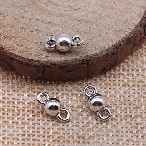 Connettori Per Gioielli A Sfera In Lega Con Occhielli Per La Creazione Di Braccialetti E Collane Fai Da Te