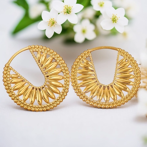 Stainless Steel DIY Jewelry Making Charms Pendants Geometric Hammered Textured Hollow Out Sun Flower Water Drop Round Accessories